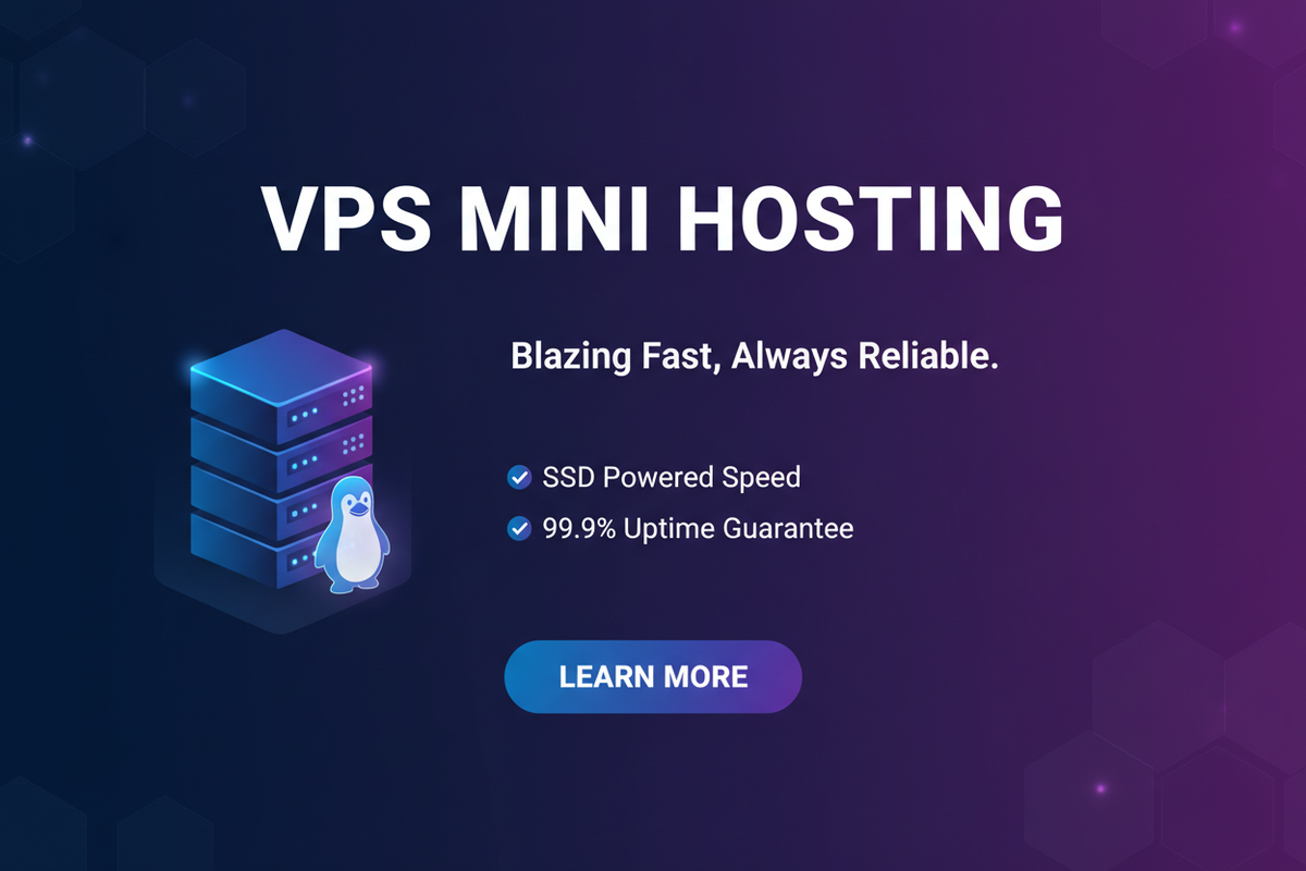 VPS 5 Minihosting - Plan de Hosting Linux